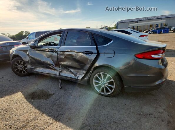 3FA6P0H75HR340396 2017 FORD FUSION Gray Tył lewy