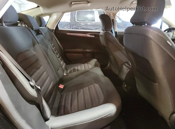 3FA6P0H75HR401438 2017 FORD FUSION Black Rear seats view