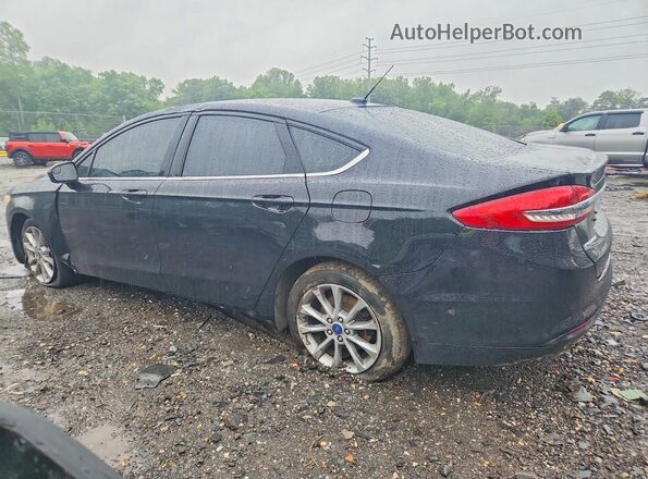 3FA6P0H75HR412598 2017 FORD FUSION Black უკანა მარცხენა