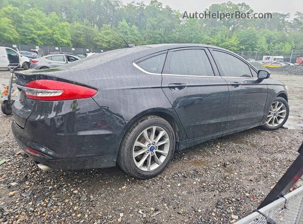3FA6P0H75HR412598 2017 FORD FUSION Black უკანა მარჯვენა