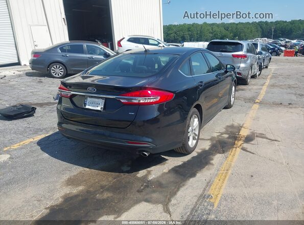 3FA6P0H75JR249408 2018 FORD FUSION Black უკანა მარჯვენა