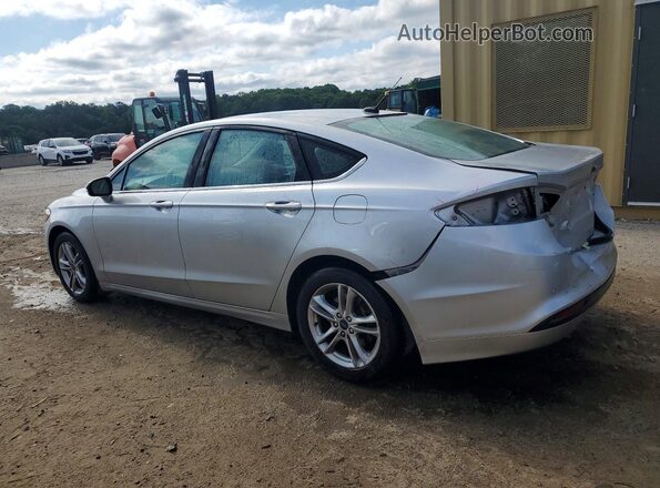 3FA6P0H75JR250056 2018 FORD FUSION Silver Tył lewy