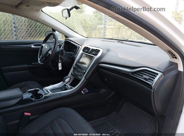 3FA6P0H76GR110901 2016 FORD FUSION White Vista interior delantera