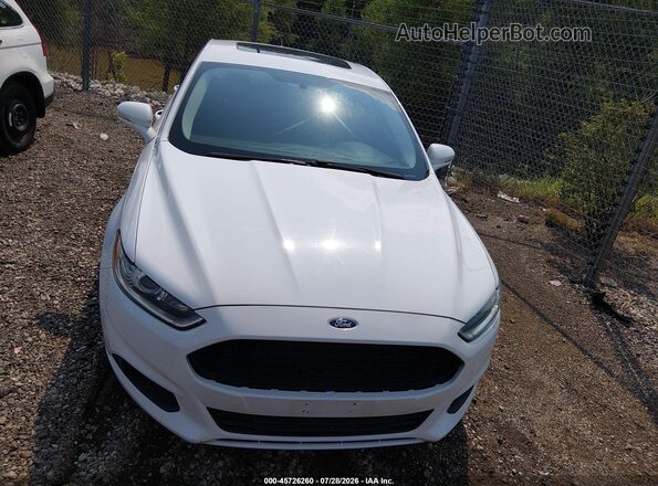 3FA6P0H76GR110901 2016 FORD FUSION White Vista frontal