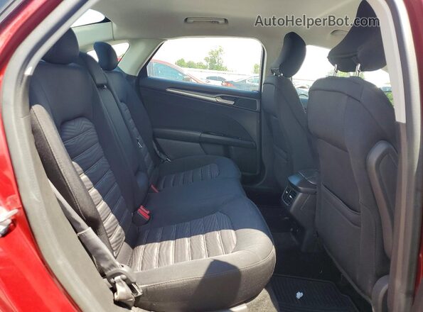 3FA6P0H76GR169866 2016 FORD FUSION Red Հետևի նստատեղերի տեսք