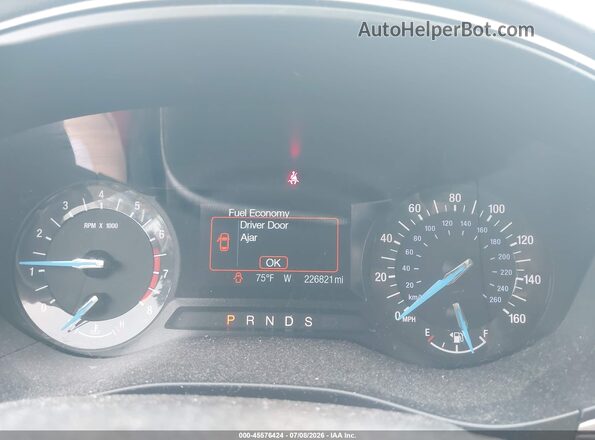 3FA6P0H76GR244940 2016 FORD FUSION Maroon უკანა სავარძლების ხედი