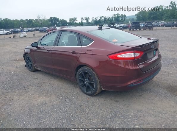 3FA6P0H76GR244940 2016 FORD FUSION Maroon უკანა მარცხენა