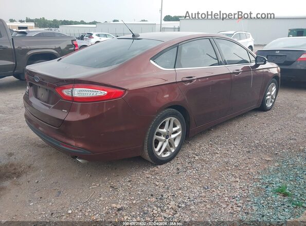 3FA6P0H76GR250673 2016 FORD FUSION Бордовый Задняя правая четверть