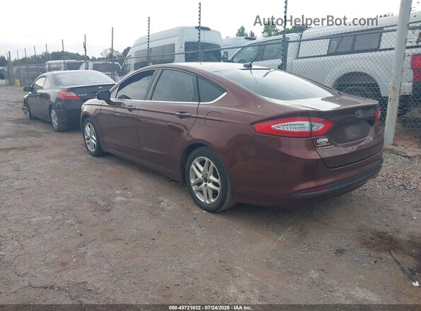 3FA6P0H76GR250673 2016 FORD FUSION Бордовый Задняя левая четверть