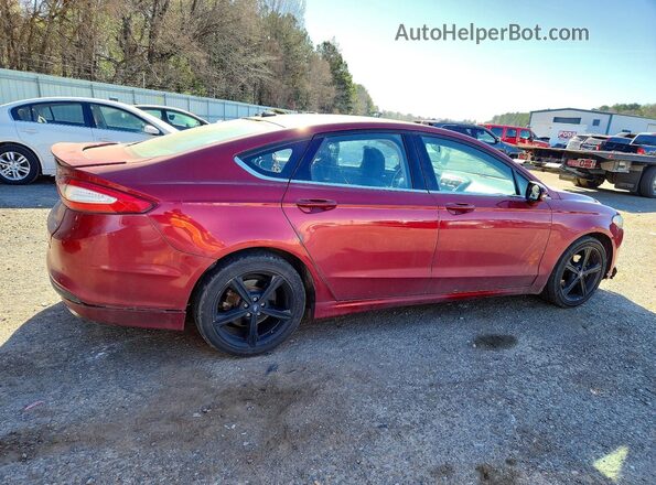 3FA6P0H76GR337733 2016 FORD FUSION Red უკანა მარჯვენა