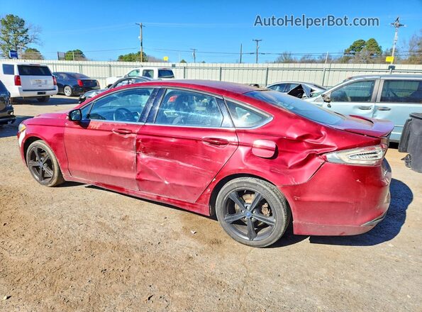 3FA6P0H76GR337733 2016 FORD FUSION Red უკანა მარცხენა