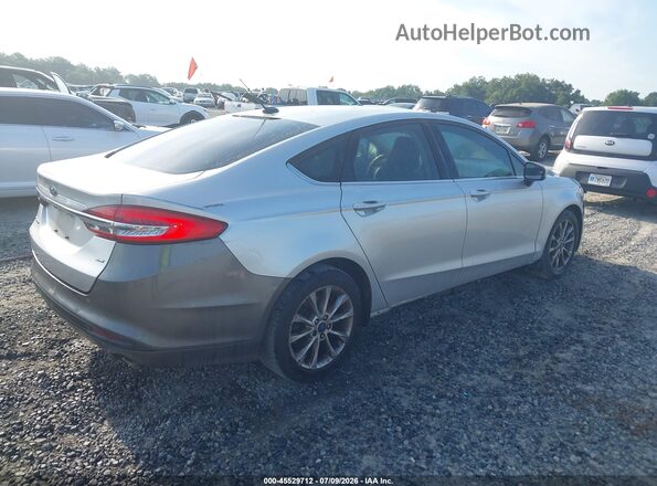 3FA6P0H76HR151353 2017 FORD FUSION Silver Rear right