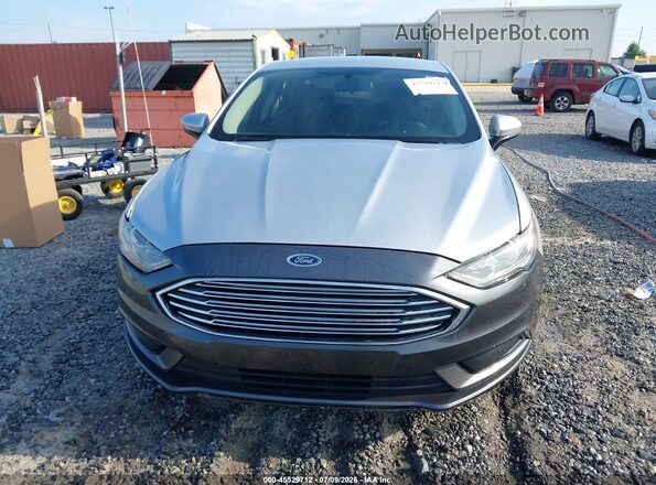 3FA6P0H76HR151353 2017 FORD FUSION Silver Instrument cluster view