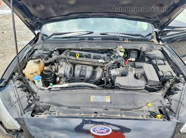 3FA6P0H76HR199953 2017 FORD FUSION Black Rear interior view