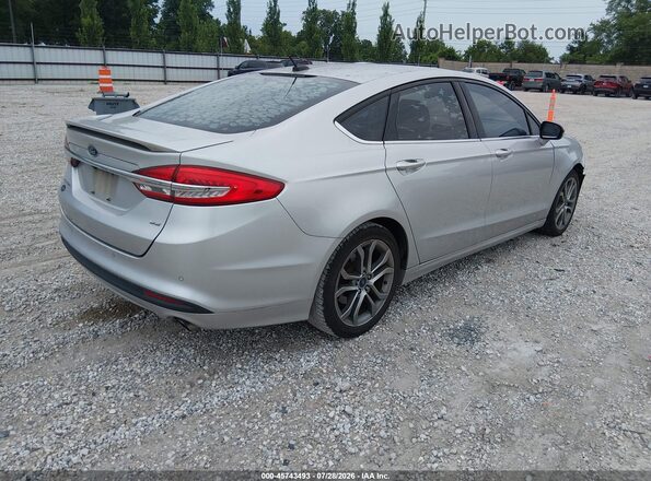 3FA6P0H76HR283870 2017 FORD FUSION Серый Задняя правая четверть