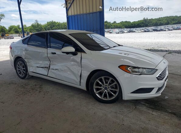 3FA6P0H76HR383306 2017 FORD FUSION White Przód prawy