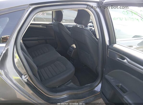 3FA6P0H76JR189879 2018 FORD FUSION Gray Vista de la etiqueta del VIN