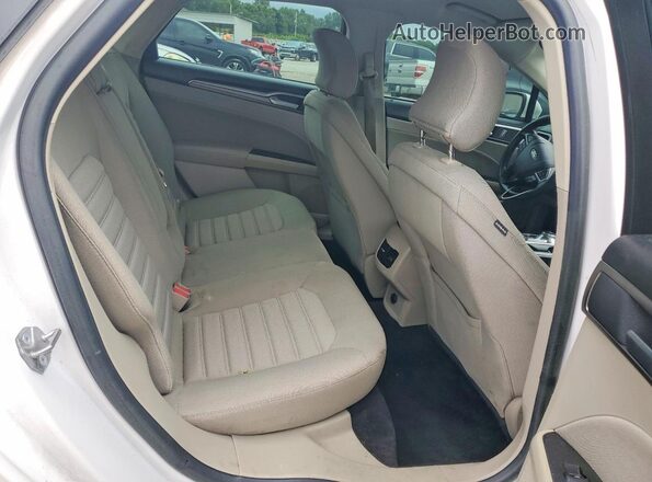 3FA6P0H76JR254097 2018 FORD FUSION White უკანა სავარძლების ხედი
