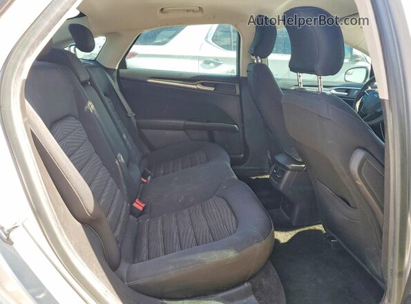 3FA6P0H77GR139792 2016 FORD FUSION Silver უკანა სავარძლების ხედი