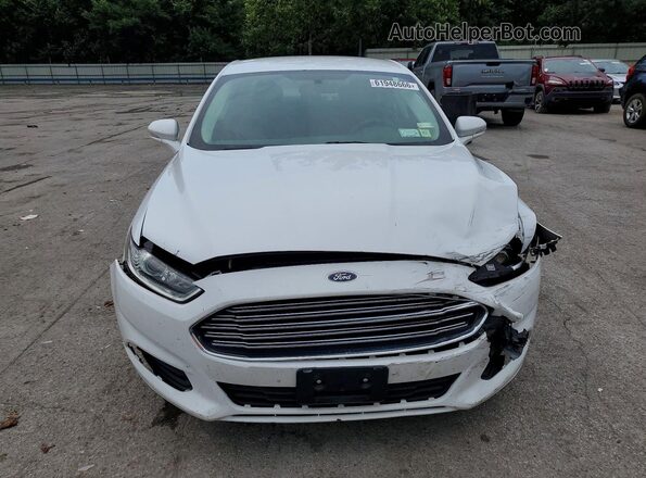3FA6P0H77GR141719 2016 FORD FUSION Белый Вид спереди