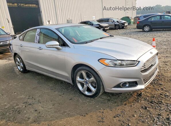 3FA6P0H77GR167169 2016 FORD FUSION Серебряный Передняя правая четверть