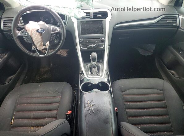 3FA6P0H77GR180195 2016 FORD FUSION White Widok deski rozdzielczej