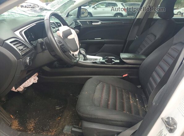 3FA6P0H77GR180195 2016 FORD FUSION White Widok wnętrza z przodu