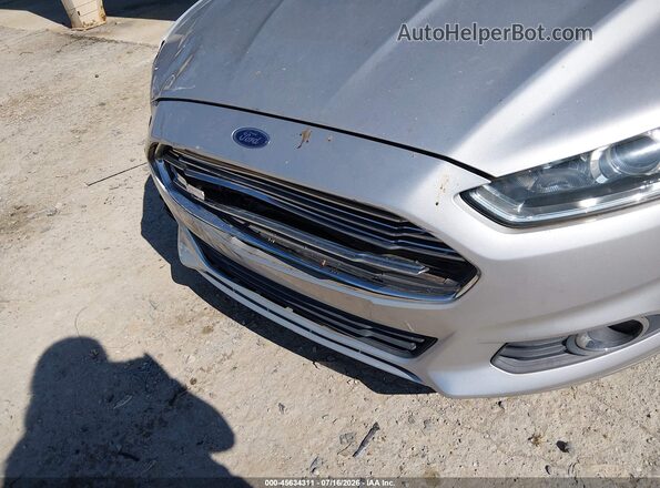 3FA6P0H77GR190239 2016 FORD FUSION Silver Դիմացի տեսք