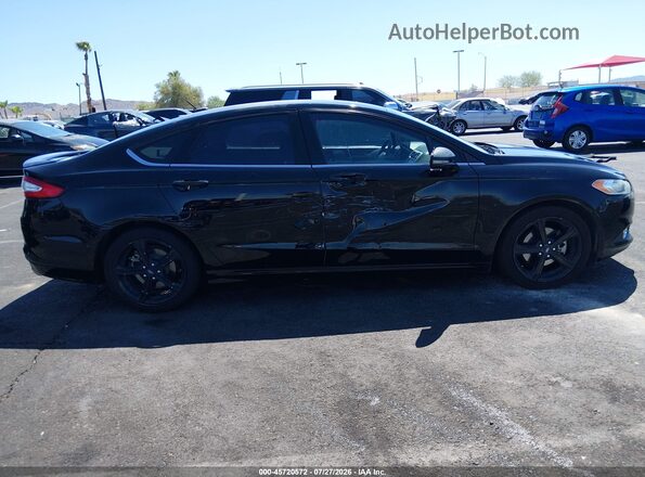 3FA6P0H77GR195120 2016 FORD FUSION Black Rear interior view