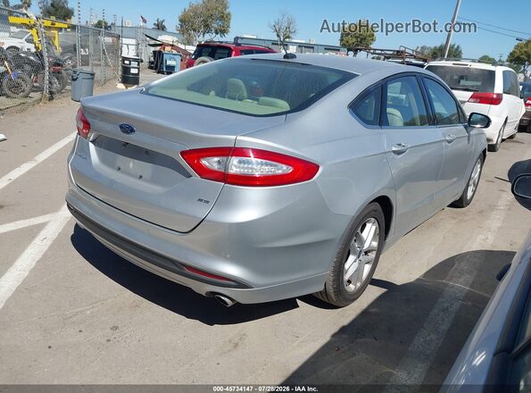 3FA6P0H77GR282211 2016 FORD FUSION Silver Trasero derecho