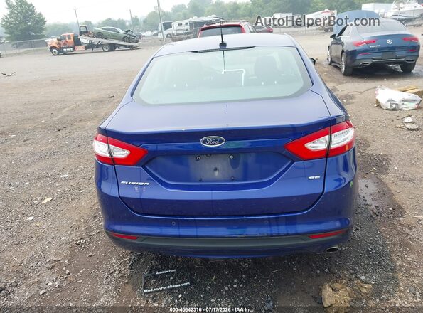 3FA6P0H77GR322948 2016 FORD FUSION Blue 