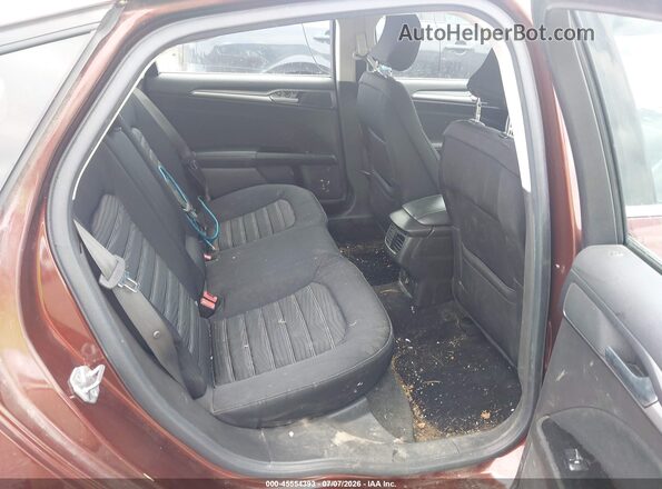 3FA6P0H77GR353441 2016 FORD FUSION Maroon Vista de la etiqueta del VIN