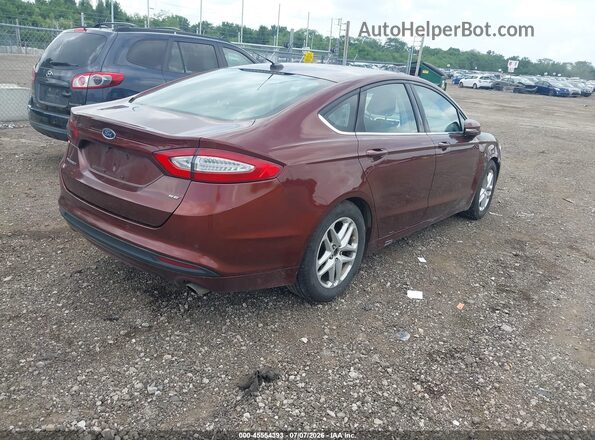 3FA6P0H77GR353441 2016 FORD FUSION Maroon Trasero derecho