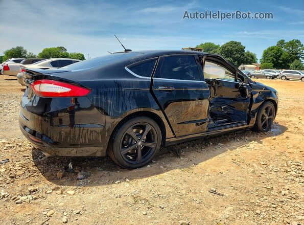 3FA6P0H77GR363466 2016 FORD FUSION Black Trasero derecho