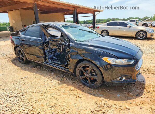 3FA6P0H77GR363466 2016 FORD FUSION Black Delantero derecho
