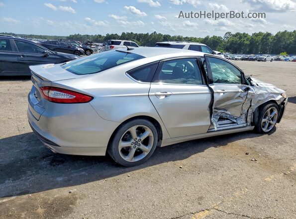 3FA6P0H77GR377366 2016 FORD FUSION Silver Trasero derecho