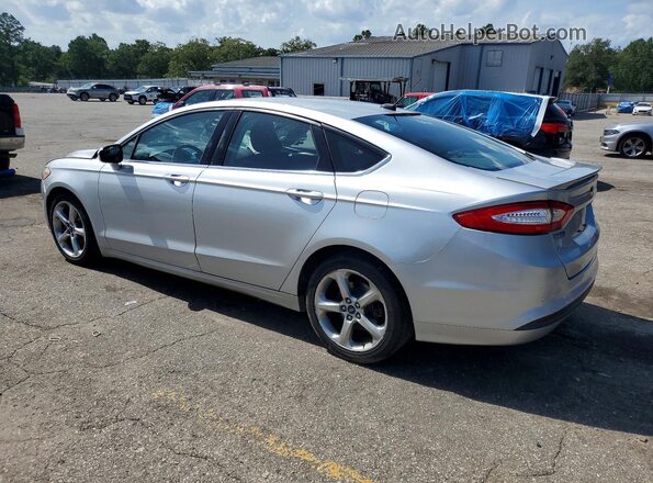 3FA6P0H77GR377366 2016 FORD FUSION Silver Trasero izquierdo