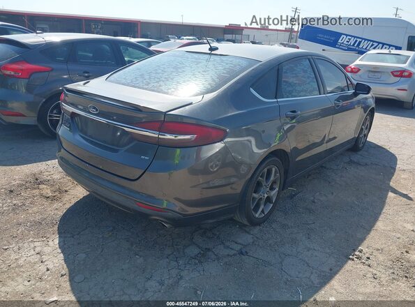 3FA6P0H77HR159946 2017 FORD FUSION Gray Rear right