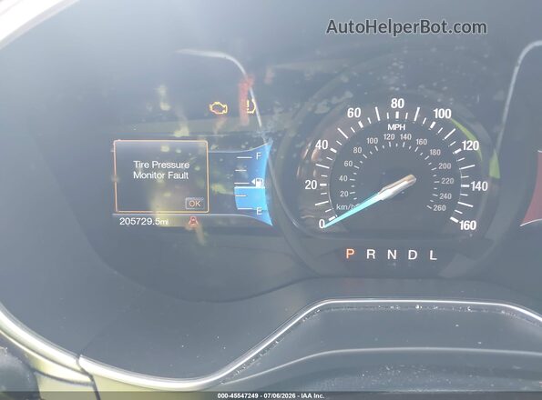 3FA6P0H77HR159946 2017 FORD FUSION Gray Rear seats view