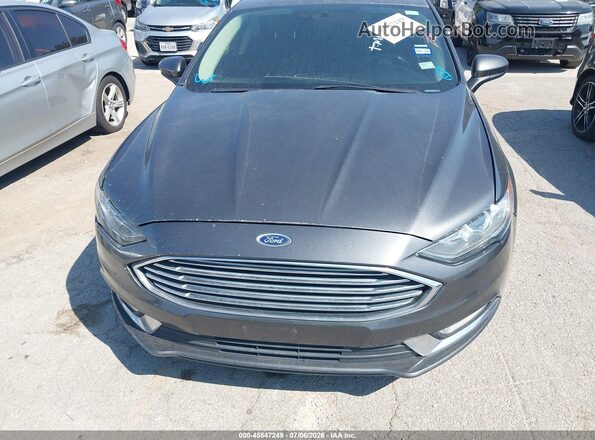 3FA6P0H77HR159946 2017 FORD FUSION Gray Instrument cluster view