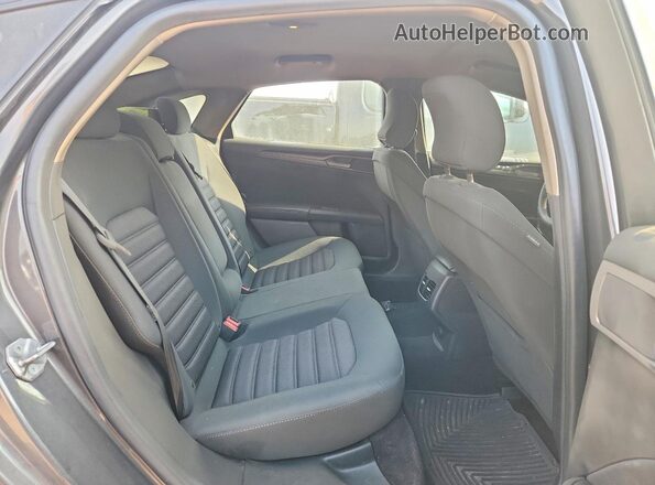 3FA6P0H77HR182370 2017 FORD FUSION Серый Вид задних сидений