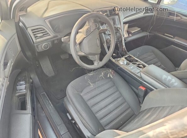 3FA6P0H77HR182370 2017 FORD FUSION Серый Вид панели приборов