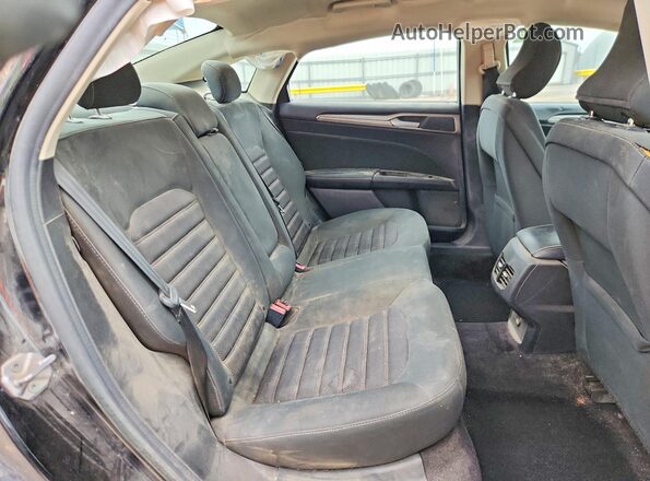 3FA6P0H77HR214945 2017 FORD FUSION Черный Вид задних сидений