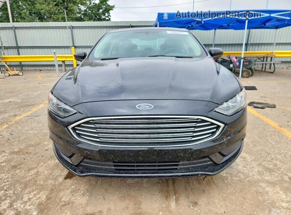 3FA6P0H77HR214945 2017 FORD FUSION Черный Вид спереди
