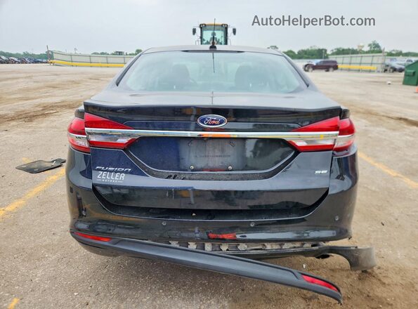 3FA6P0H77HR214945 2017 FORD FUSION Черный Вид сзади