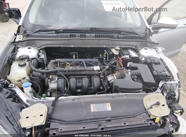 3FA6P0H77HR220034 2017 FORD FUSION Silver Rear view