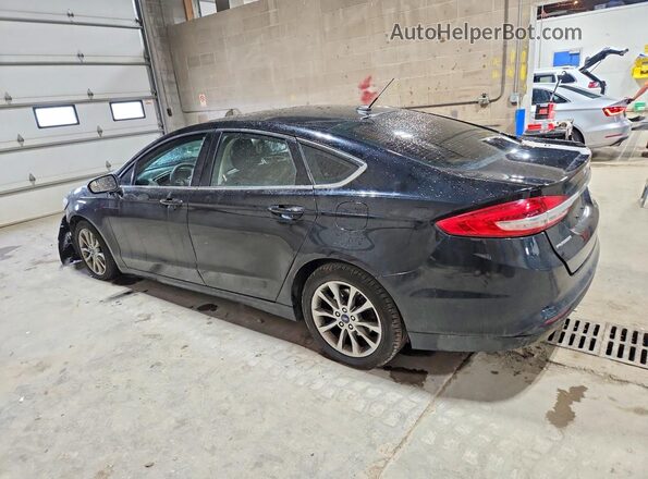 3FA6P0H77HR393875 2017 FORD FUSION Black უკანა მარცხენა