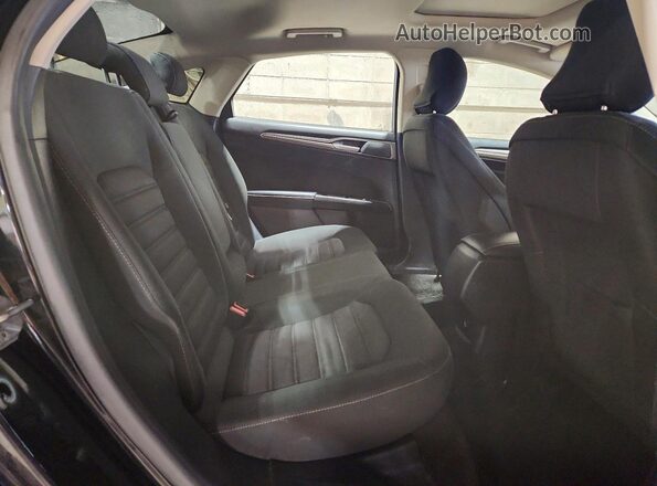 3FA6P0H77HR393875 2017 FORD FUSION Black უკანა სავარძლების ხედი