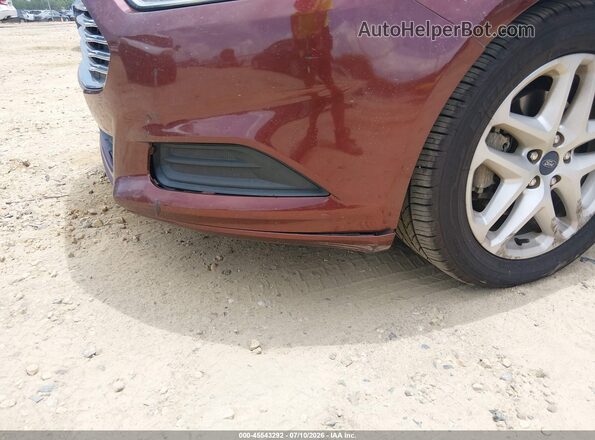 3FA6P0H78GR273968 2016 FORD FUSION Burgundy 