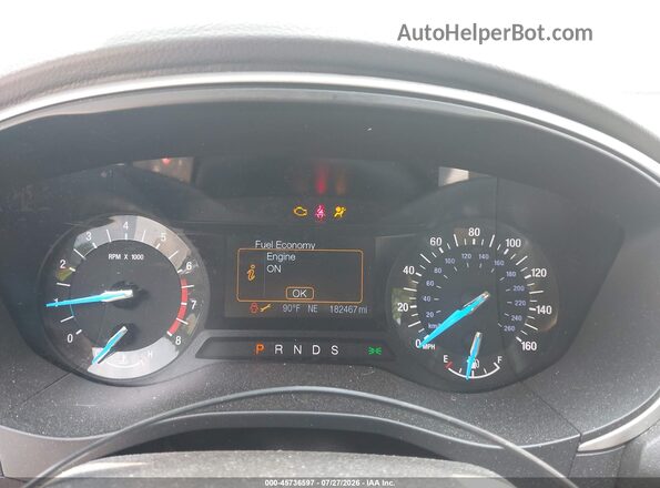 3FA6P0H78GR379496 2016 FORD FUSION Gray უკანა სავარძლების ხედი